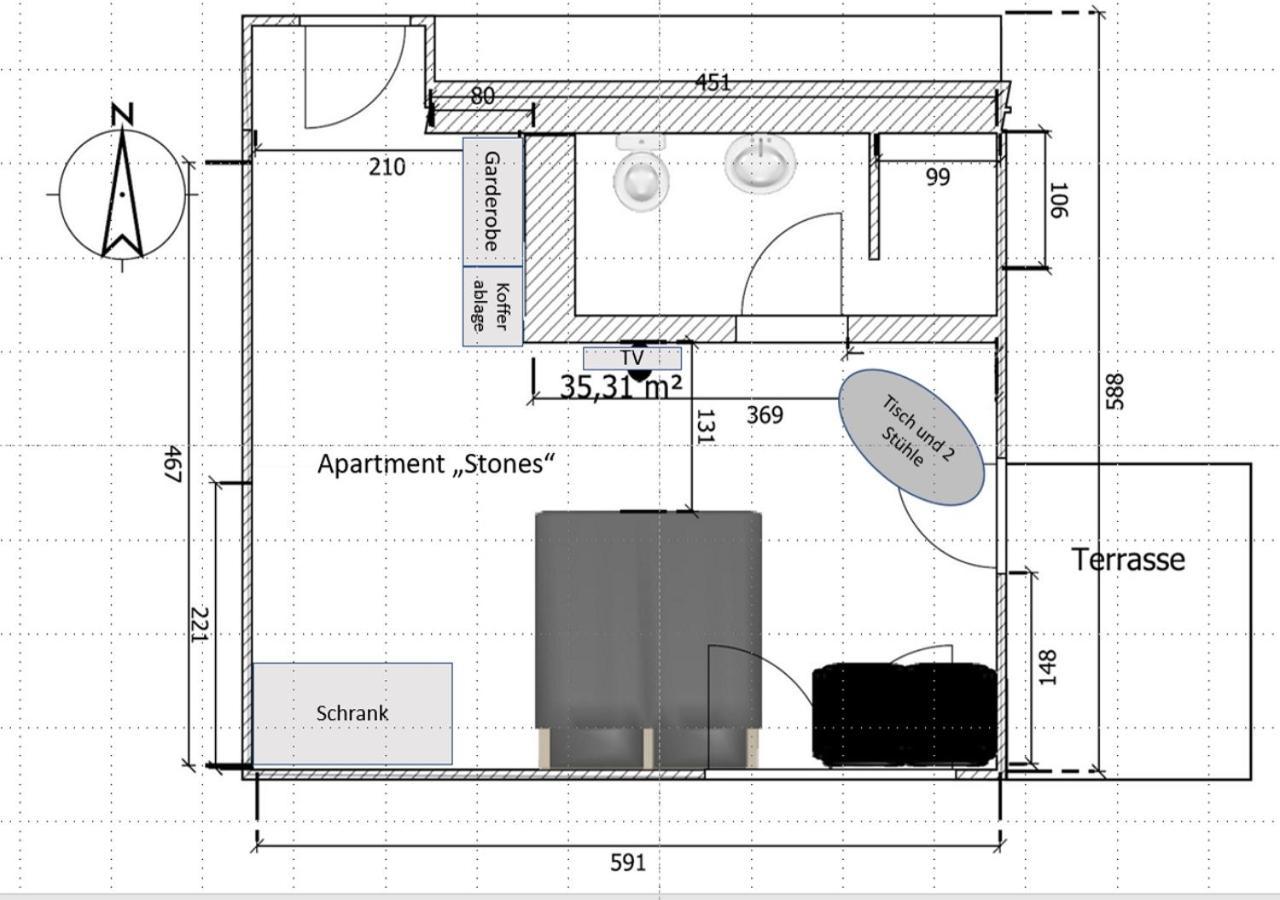 Bikehikesleep Apartments 萨巴赫瓦登 客房 照片
